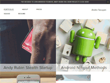 Tablet Screenshot of andretacuyan.com